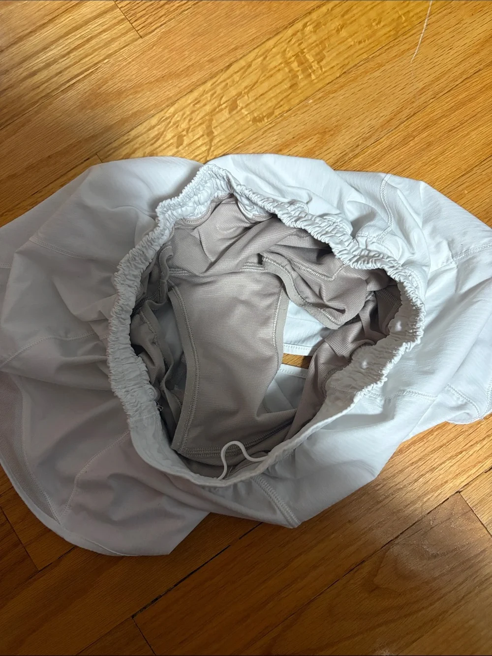 Women’s White Lululemon Shorts